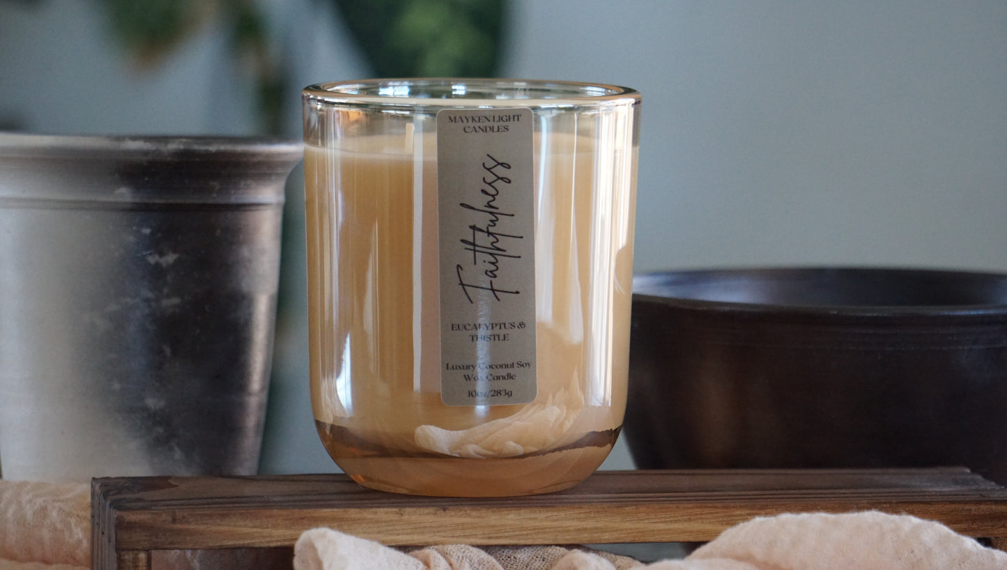 Faithfulness - eucalyptus and thistle