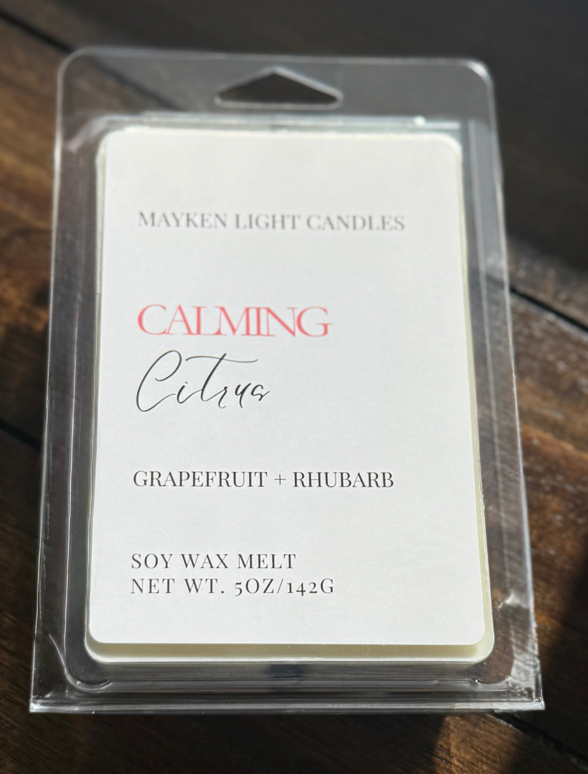 Calming Citrus Wax Melt