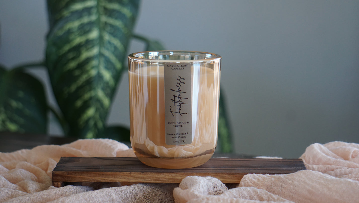 Faithfulness  - eucalyptus and thistle