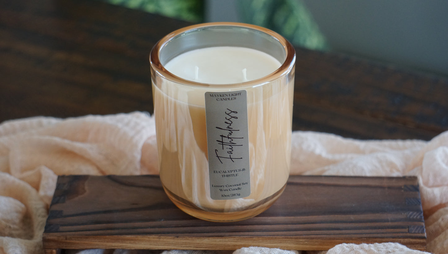 Faithfulness  - eucalyptus and thistle